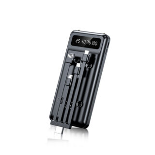 VHT-09 – 10,000 mAh Full-Size Power Bank | Best Quality Power Bank | Vizo Power Bank - Vizo VHT-09 Power Bank - Android & IOS Power Bank Vht09 - Random Color