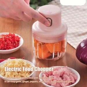 Single Bowl Electric Mini Grinder Food Chopper | Best Quality Food Chopper ( Random Color )