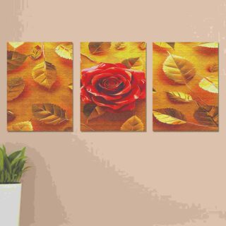 Set of 3 Wall Art Wooden Phototile Frames for Wall Decor