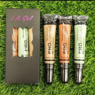 Pack Of 03 L.A. Girl High Definition Concealer | Best Quality Concealer For Girls | Concealer For Women