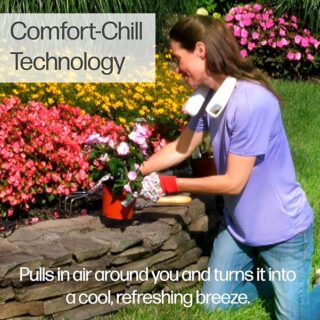 Wearable 3-Speed Neck Cooler, Small Fan for Outdoor & Indoor Use, USB-Rechargeable Fan(random color )