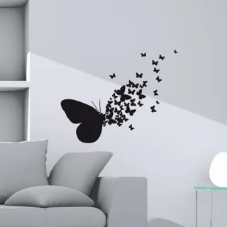 Flying Butterfly Wooden Wall Decor  Butterflies  WALL Decor