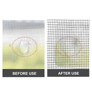 Pack of 10 - Multifunctional Sticker Drainer Net for bathroom, kitchen etc | Window Screen Repair Patches