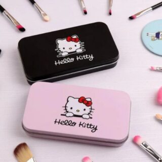 Cute 7 Piece Makeup Foundation Powder Eye shadow Brushes Set