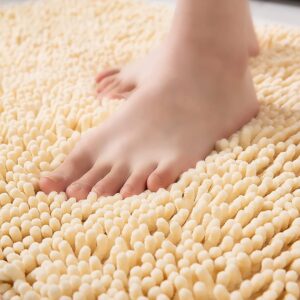 Nonslip water absorbent MicroFiber  door away mats 40x60cm (random color)