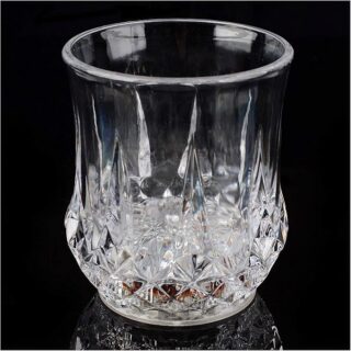 Single pcs - Lighting glass Led Flashing Water Inductive Rainbow Color Cup LED Glowing Water Mug Colorful Glowing Cup Pour Water And It Lights Up Inductive Pineapple Cup KTV Bar Color Changing Beer Cup 200ml