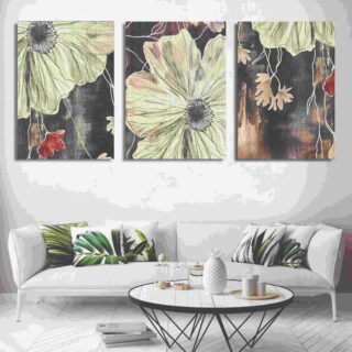 Set of 3 Wall Art Wooden Phototile Frames for Wall Decor