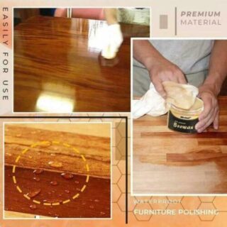 Wood Seasoning Beewax Polish - Complete Solution Furniture Care 1 Polishing Beeswax ( Liquid Base )