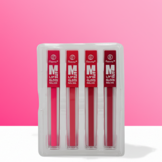 6-Piece Matte Lip Gloss Set – , Waterproof Lip Color Kit for All-Day Wear P