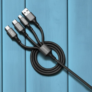 Interlink Max To Iphone cable | Performs Like A Champ | High Definition Fadr With 3 Layer Coating | USB-C To Lightning Cable | Power 27W | Length: 1 meter | Transmission Rate : 480Mbps| Best Cable For iPhone
