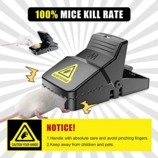 Heavy Duty Plastic Mouse Trap (Random color)