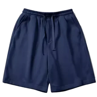 Men’s Navy Blue Jersey Shorts – Comfortable Casual Wear