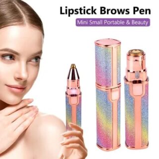 2 In 1 Hair Remover Chargeable , Multi Attractive Color With USB Charging Cable And Cleaning Brush