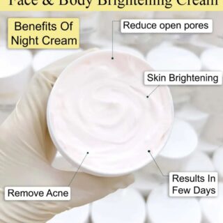 (Pack of 2) Anti Aging Night Cream & Night Lotion Deal