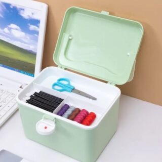 Empty Small First Aid Box High Quality Medicine Box  (random color)