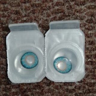 Aqua green lens