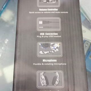 Gaming Headphone T176 Single Pin with Light
