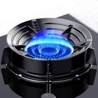 Gas stove Burner Stand Non slip bracket 3D windproof hood Gas cooker universal accessories Anti skid gas burner parts Cast iron cook top parts(1 PCs )
