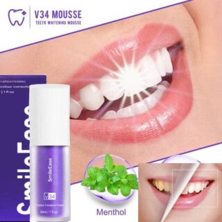 Pack of 2 Teeth Brightening Hismiles V34 Colour Corrector Serum + Micro Nano Toothbrush Deal For Sensitive Gums Toothbrush