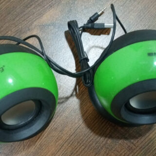 (Pair)  IF-10 USB 2.0 Mini USB Speaker for Laptop and Desktop (random color)