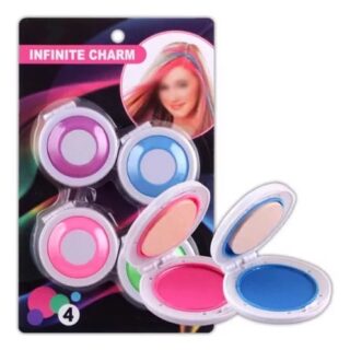 Pack Of 4 Temporary Hair Chalks  4 Colors Hair Dye Powder Temporary Hair Styling Chalk Salon  Hair Dye Powder Cake Washable