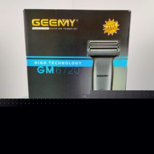 Geemy (GM7620)  3in1 Grooming Kit is rechargeable powerful trimmer for men / Sharp Trimmer Face Shaver for precise shaving