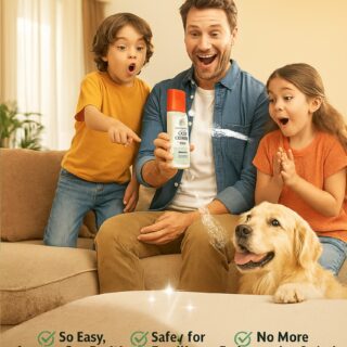 Puresofa | Sofa Cleaner Spray | Upholstery & Fabric Safe | Deep Cleaning | Stain Remover | Fast Dry | Pleasant Scent | 150ml