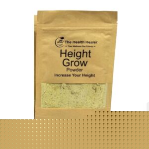 The Health Healer Height Grow Powder – 100% Natural Height Increase Supplement (70 Grams)