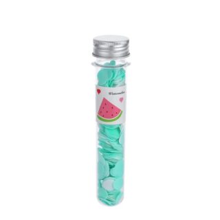 Outdoor Portable Hand Washing Disposable Soap Paper Flakes – 100 PCs in Flower Tube Bottle (Random color)