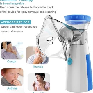 JSL-W302 Portable Mesh Nebulizer: Quiet, Low-Power Personal Inhaler for Efficient Respiratory Care