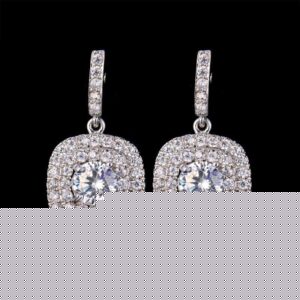 Crystal Earrings – Sparkling Dangle Earrings for Party & Everyday Wear - Earings For Girls ( PJT-990 )