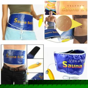 VELFORM Sauna Belt – Adjustable Slimming & Weight Loss Body Shaper with Heat Therapy