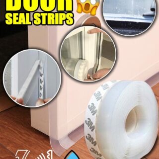 5 Meter Door and Window Seal Strip – Adhesive Weather Stripping – Soundproof, Dustproof & Energy Saving