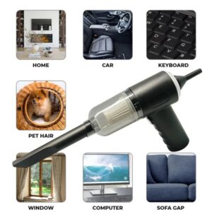 3 in 1 AS- 228 Mini USB Rechargeable Vacuum Cleaner, Vacuum For Car – Vacuum For Home – Duster